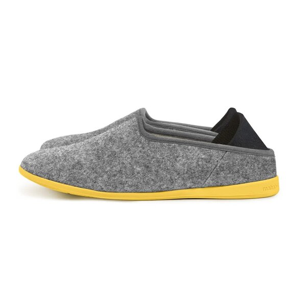 NEW Mahabis Classic Gray and Yellow Slippers Men\'s 12.5-13 EURO 47 main image 4